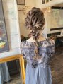 ココロホーキ 結婚式のヘアセットもお任せください。