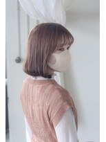 ホワイトルーム(White Room) シアーベージュの内巻きボブ♪