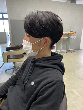 リット×ベリエ(Lit.×belier) ツーブロック/センターパート/ポイントパーマ[薩摩川内]