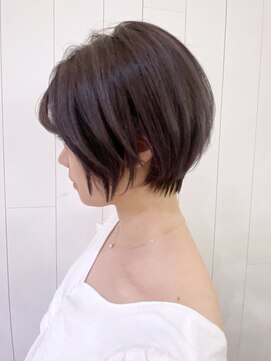 アイティー バイ アルバム 中野店(IT by ALBUM) ショートミニ_ショコラベージュボブルフベビーバング_ba340042