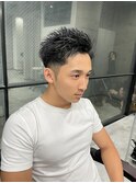 刈り上げツーブロックリバースショート