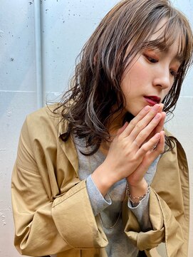 ガレージ バイ グリーン 原宿 表参道(Garage by green) 【loki】やわらかエアウェーブ×ニュアンスパーマ