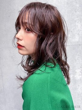 オーブ ヘアー アネラ 福岡六本松店(AUBE HAIR anela) 20代・30代_大人ミディアムレイヤー