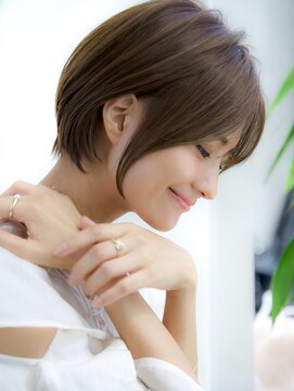 エインアンリー 表参道(AIN.ANLY.) 前髪ありショートボブ20代30代40代【AIN.表参道】川原大地