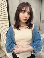 大人ショコラアッシュヘルシースタイルふんわりカール