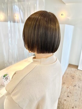 イル(iru) 【iru /谷町/上本町】透明感抜群♪ブリーチなしオリーブブラウン