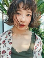 ロウバイレボ 柏(lou by revo)&nbsp;イメチェン/レッドブラウン/大人ミディ/フルバング/ショートボブ