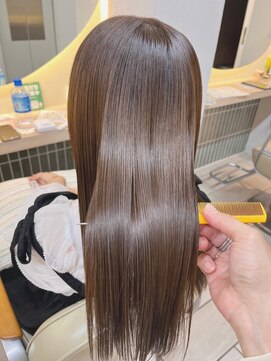 テトラ バイ ネオリーブ 横浜西口店(tetra by neolive) 横浜　髪質改善　ラメラメ酸熱トリートメント