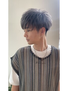 ロエン 西岡崎店(ROEN) ＃シルバーカラー/マッシュ/刈り上げ/メンズ/10代/20代/30代