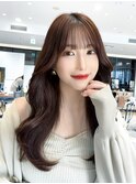 るなstyle 韓国くびれヘア/シースルー前髪/小顔バング/後れ毛