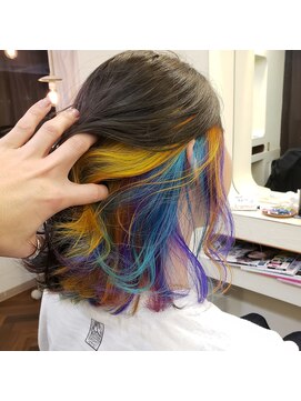 ログ(L.O.G) 【圧倒的モテ髪】カット+インナーカラー+トリートメント【那覇】