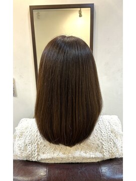 ヘアー グリーン(hair green) ツヤツヤミディアム40代50代60代