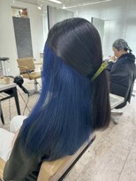 アジールヘア 所沢プロペ通り店(agir hair) 姫カットシアーカラーカールインナーブルーケアブリーチ所沢韓国