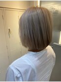 髪質改善＊マチルダボブアッシュカラー＊美髪【Zina船橋】