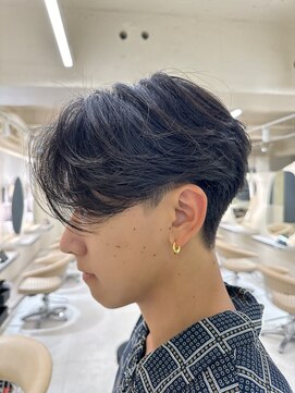 ニコ トウキョウ ヨコハマ(nico) メンズ/センターパート/ニュアンスパーマ