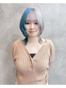 リズム バイ リンクス(Re:ism by Links) 水色×ホワイトシルバー