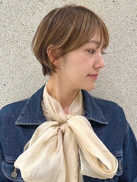 マイル 渋谷(mile) 【SATSUKI】大人ショート / デザインハイライト