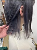 ハイトーンインナーカラーアッシュグレージュ