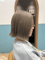 ロンド レグリーズ 立川(Lond leglise)&nbsp;ウェーブミディアム似合わせカットメルティカラーボブ/立川