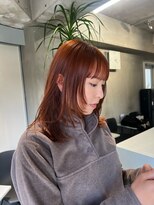 カート バイ デコ(Kurt by DECO)&nbsp;【masa】レイヤーカット×コクのあるオレンジカラー