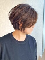 パークバイアンアミ(PARC by Un ami)&nbsp;《30代40代》骨格矯正小顔丸みショートボブ【浦野】