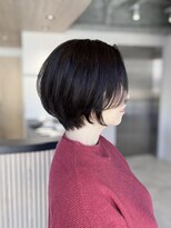 リプロ(Repro) 【くせ毛カット】丸みショートボブ