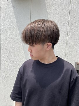 メロウ(mellow) ダブルカラー×スモーキーグレイ