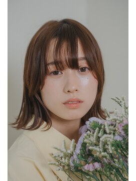 プリマ エメ(PRIMA aimer) 透明感と柔らか外ハネボブ○