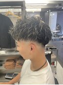 スペインカール/スパイキーショート/ブルーブラック/草津