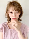 デジタルパーマ前髪モテ髪美髪艶感くせ毛風カール#249f0614