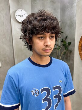 テトヘアー(teto hair) マッシュウルフ、ウルフカット、メンズパーマ、ウルフパーマ