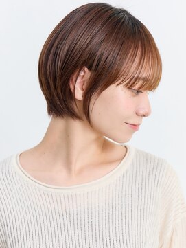 ミチオ ノザワ ヘアサロン ギンザ(Michio Nozawa HAIR SALON Ginza) 似合わせカット×大人丸みショートボブ【瀧上丈司】