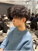 波巻きツイストスパイラルパーマ/フェザーパーマ/眉毛/メンズ