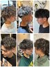 【矢野限定】カット、ツイスパ、波巻きパーマ＋ホワイトメッシュ￥20350～