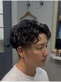 夏に似合うナチュラルパーマ