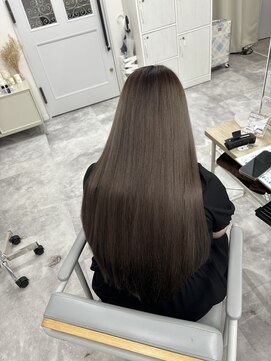 アウラ 近鉄八尾駅前店(Aura) ブリーチ毛×髪質改善