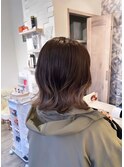 ボブでも可愛いくびれ巻き