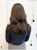 透明感ケアカラー＊グレージュ/くすみ寒色ベージュ
