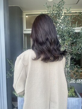 ヘアメイク アース 秋田仁井田店(HAIR & MAKE EARTH) 透明感グレージュ