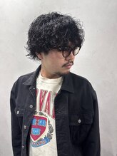 ヨムニノクチ(YOMUニノ口) ラフマッシュパーマ