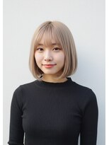 ブリックバイブレイス 千葉 千葉中央(brick by brace)&nbsp;千葉駅/オリーブグレー/小顔/ココアベージュ