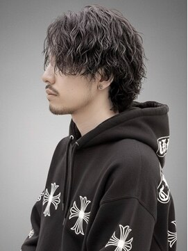 ヘッドストック 大和八木店(HEAD STOCK) サーフカールパーマシャドウパーマ縦落ちツイストスパイラル眉毛