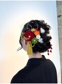 【update/ERINA】振袖ヘアセット