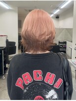 ワンバイワンヘアーツー(OnexOne HAIR2)&nbsp;ミルクティーデザインエンドカラー