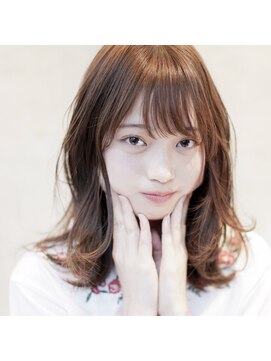 ダヴィン 中目黒(DaVin) 【DaVin】【中目黒】orange beige×大きめカール