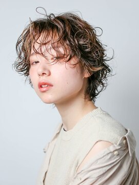 テトヘアー(teto hair) short［ウルフ・インナーデザインカラー・ウェーブ］3