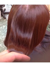 プロポリスを配合したノンジアミンカラー◎美髪ラベンダーピンク