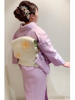 アイビス(AIBIZ)&nbsp;訪問着の着付け＋ヘアセット11000円