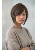 20代30代かわいい/顔周りレイヤー/髪質改善/髪質改善ストレート