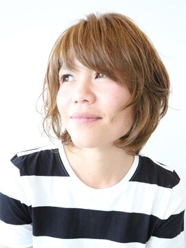 ポンテ 福岡西店(ponte) 【☆ナチュラルタッチなふんわりショートパーマデザイン☆】